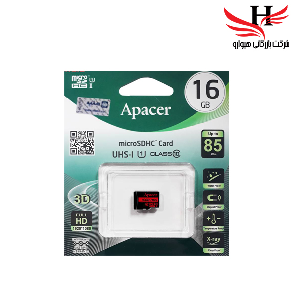 تصویر کارت حافظه microSDHC اپیسر مدل AP16G کلاس 10 