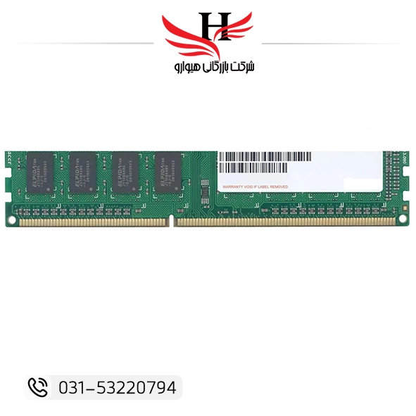 تصویر رم کامپيوتر استوک  APACER 512MB DDR2