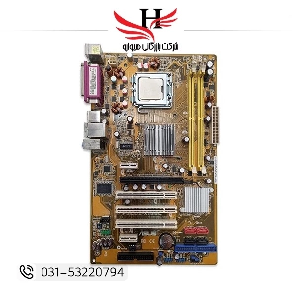 تصویر مادربرد استوک ایسوس ASUS-P5LD2-X-DDR2