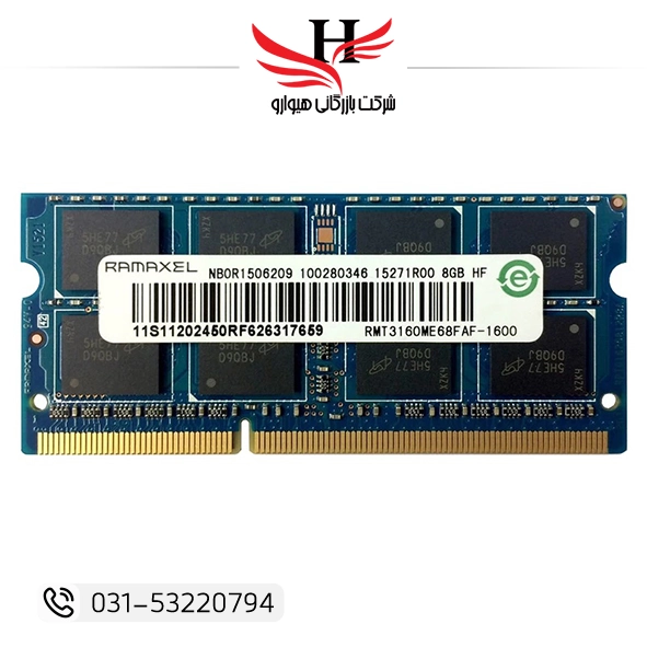تصویر رم لپ تاپ RAMAXEL 2GB PC3-1600