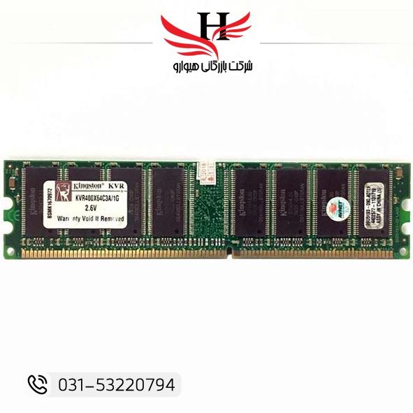 تصویر رم کامپيوتر استوک   256MB 400 DDR1