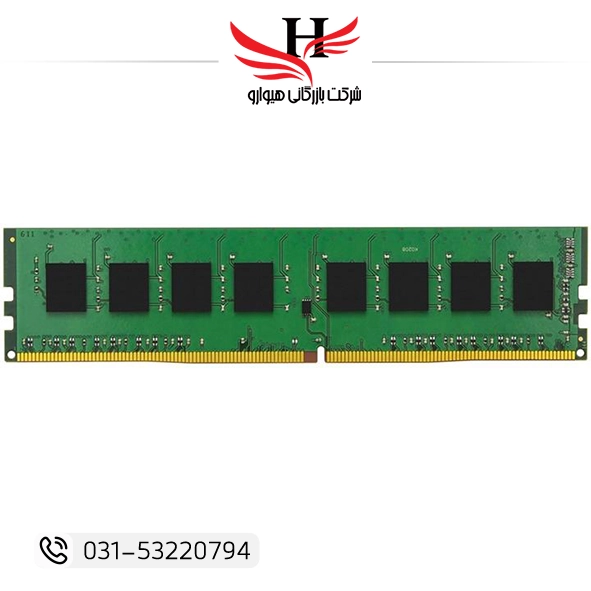 تصویر رم کامپیوتر استوک KINGSTON KVR800D2‑2GB DDR2 با ظرفیت 2 گیگابایت