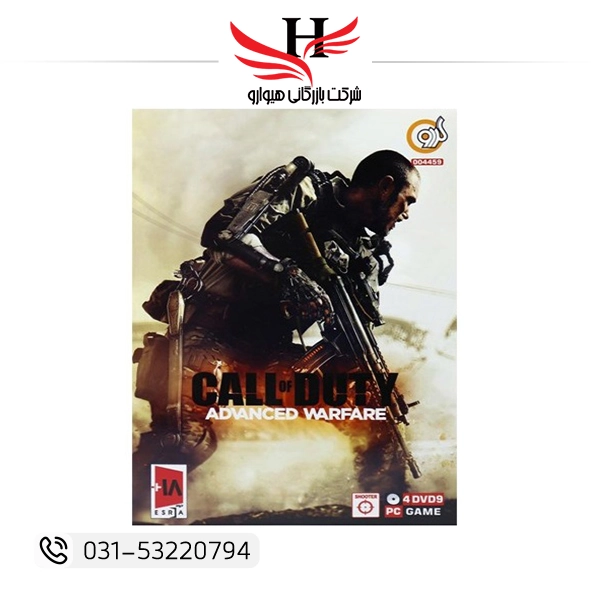 تصویر CALL OF DUTY ADVANCED WARFARE 4DVD9  گردو
