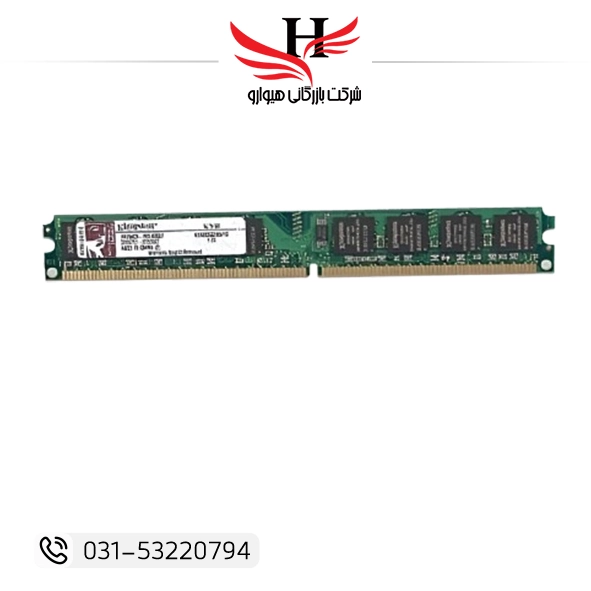تصویر رم کامپيوتر استوک  KINGESTAR KVR -800D2-1GB DDR2