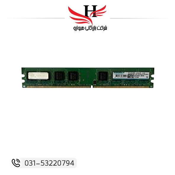 تصویر رم کامپیوتر استوک KINGMAX 1GB DDR2 800MHz
