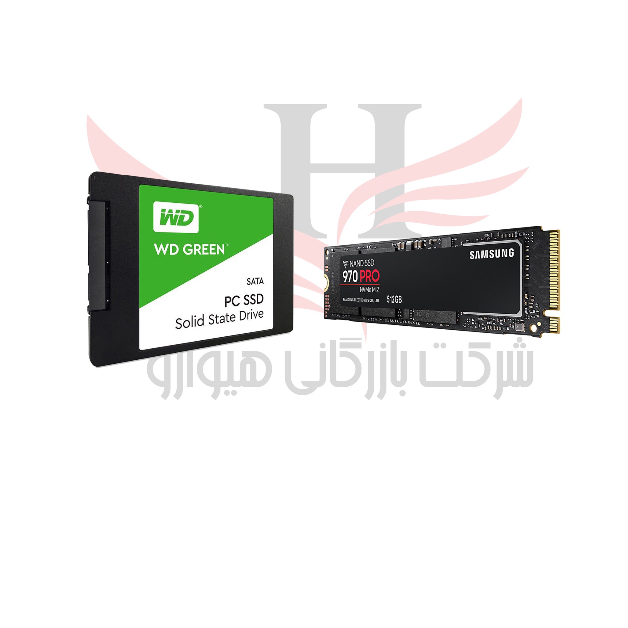 تصویر برای گروههارد SSD & M2