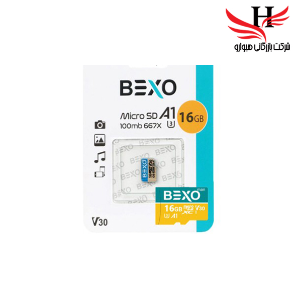 تصویر  کارت حافظه بکسو با ظرفیت 16 گیگ باسرعت100MB بدون خشاب