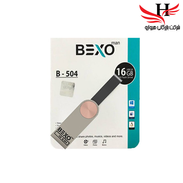 تصویر فلش مموری بکسو با ظرفیت 16گیگ مدلB-504