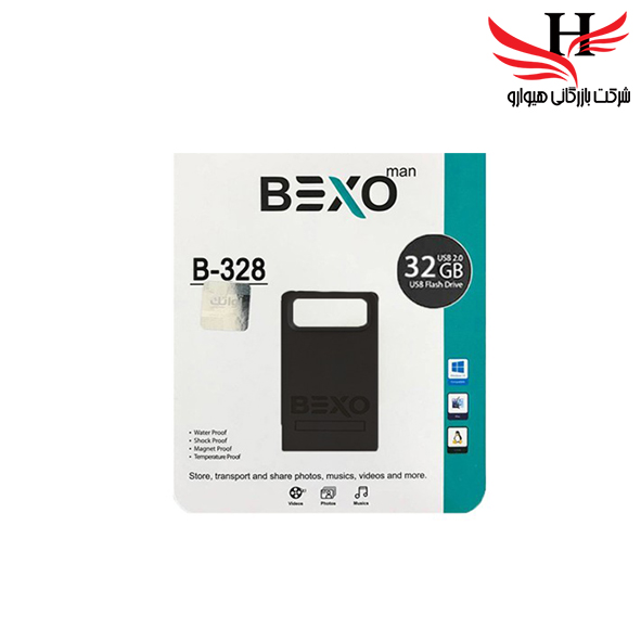 تصویر فلش مموری بکسو با ظرفیت 32 گیگ مدلB-328 