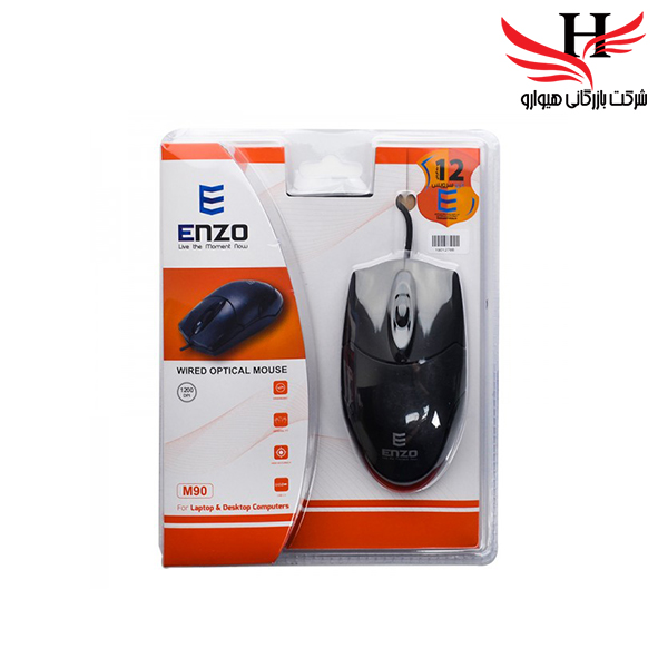 تصویر ماوس سیم دار انزو ENZO-M90