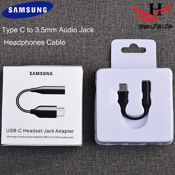 تصویر تبدیل جک تایپ سی SAMSUNG