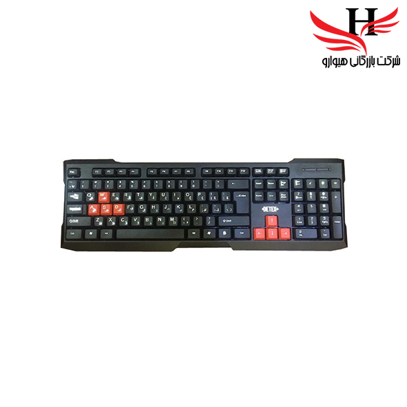 تصویر کيبورد سيم دار ديتکس DETEX-D210