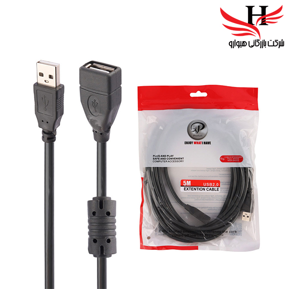 تصویر کابل افزايش XP USB 5M
