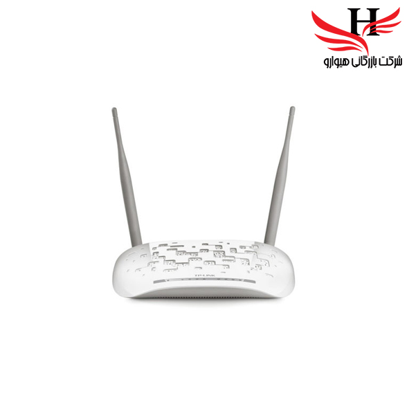 تصویر مودم روتر ADSL2 Plus بی‌سیم N300 تی پی-لینک مدل TD-W8961N_V1  