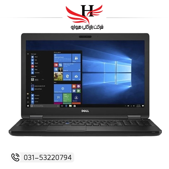 تصویر لپ تاپ استوک DELL5580 مدل Core i7 نسل 7 و رم 8GB و هارد 256GB NVIDIA VGA 2GB گرافیک مجزا و 15.6 اینچی