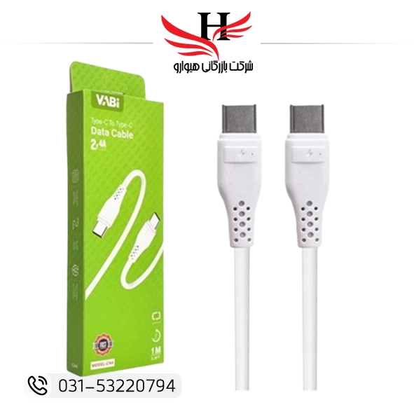 تصویر کابل شارژ دوسر تایپ VABI CA4