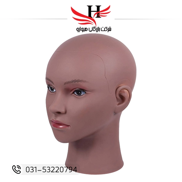 تصویر ماکت کله برای کلاه گیسWIG MANNEQUIN HEAD-00125